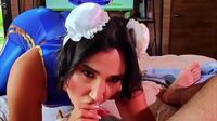 ANNABGO – RICA COLOMBIANA FOLLANDO CON DISFRAZ DE CHUNG LI