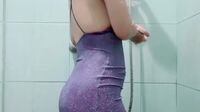 Tyas Ayu Cakep Natural Siaran Langsung Mandi Part 1