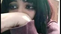 Nettie_Agony, Peruvian goth whore, live streaming after getting pregnant