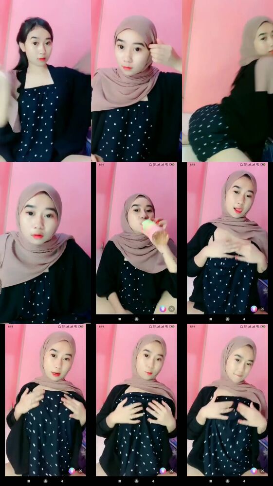 Bokep Indo Amerlita Live Pake Jilbab Remas Buah Dada